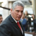 Cuban President Miguel Diza Canel