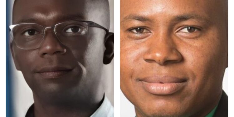 L-R Dr. Andre Lewis M.P and Vinceroy Jordon M.P