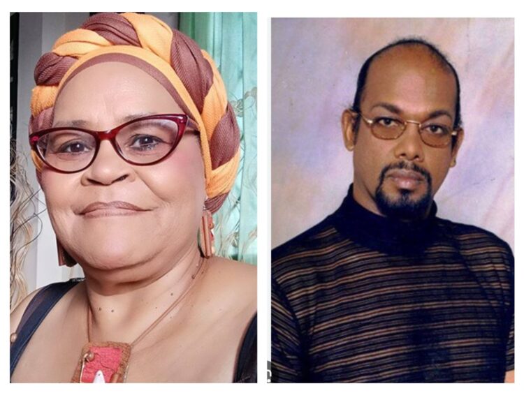 L-R Desiree Edghill and Andre Subryan