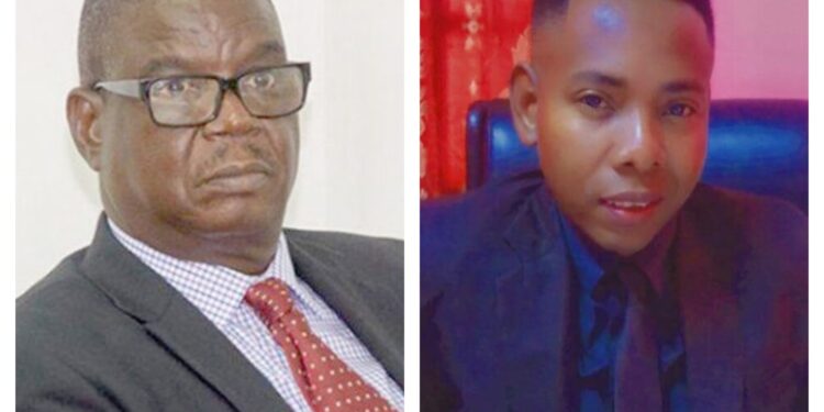 Former Assistant Commissioner of Police Paul Slowe and Senior Police Legal Advisor Attorney Mandel Moore
