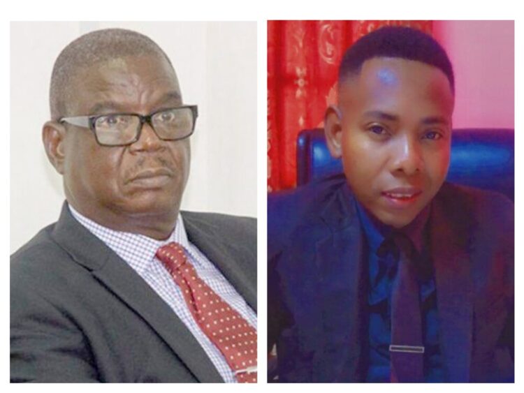 Former Assistant Commissioner of Police Paul Slowe and Senior Police Legal Advisor Attorney Mandel Moore