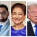President of The Co-operative Republic of Guyana Dr. Irfaan Ali, Prime Minister of Trinidad and Tobago Kamla Persad-Bissessar and President of the United States of America Donald Trump
