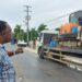 Dr. Stanley Paul allegedly confronting the excavator operator