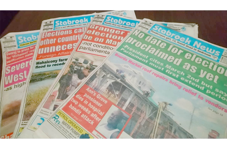 Stabroek News (CNW photo)