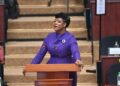 Amanza Walton-Desir MP (FGM) during her budget presentation, Feb 4, 2026