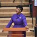 Amanza Walton-Desir MP (FGM) during her budget presentation, Feb 4, 2026
