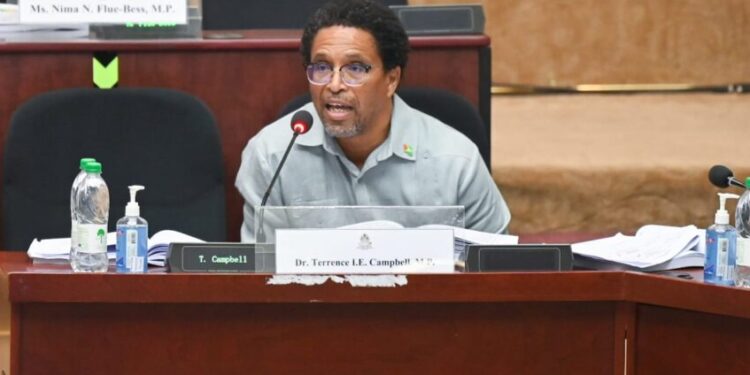 Dr. Terrence Campbell- APNU Lead Parliamentarian
