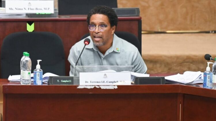 Dr. Terrence Campbell- APNU Lead Parliamentarian