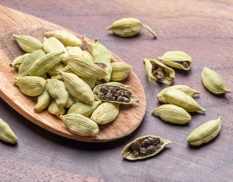 Cardamom podsThe seeds from the pods are used in a variety of cuisines.