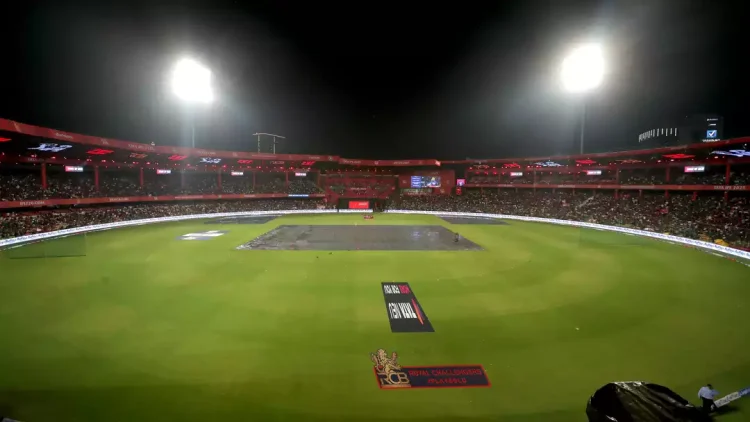 Chinnaswamy hasn't hosted a game since the stampede incident at RCB's victory parade last year. © BCCI/IPL