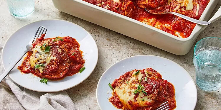 Baked Eggplant Parmesan