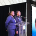 (L-R) St. Kitts and Nevis CARICOM Youth Ambassadors Siobhan Phipps-Harding and Aquanjé Robinson