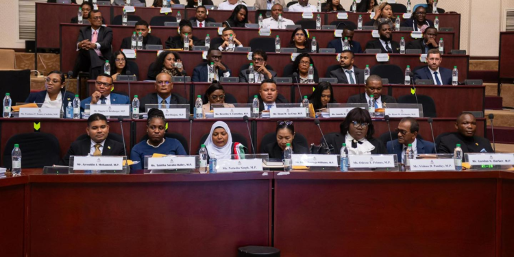 WIN Parliamentarians (Guyana Chronicle photo)