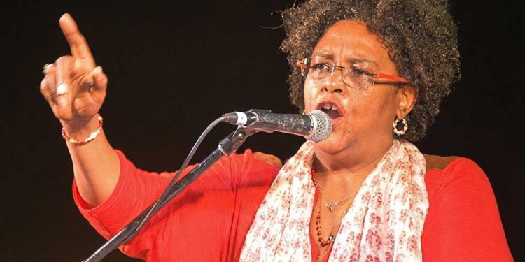 Barbados Prime Minister Mia Mottley