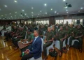Members of the Guyana Army attending the event on Thursday Feb 5, 2026