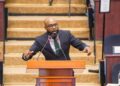 Saiku F. Andrews, M.P. (APNU) during Budget presentation Feb 3, 2026