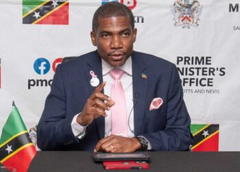 Dr. Terrence Drew, Prime Minister of St. Kitts and Nevis and CARICOM Chairman.