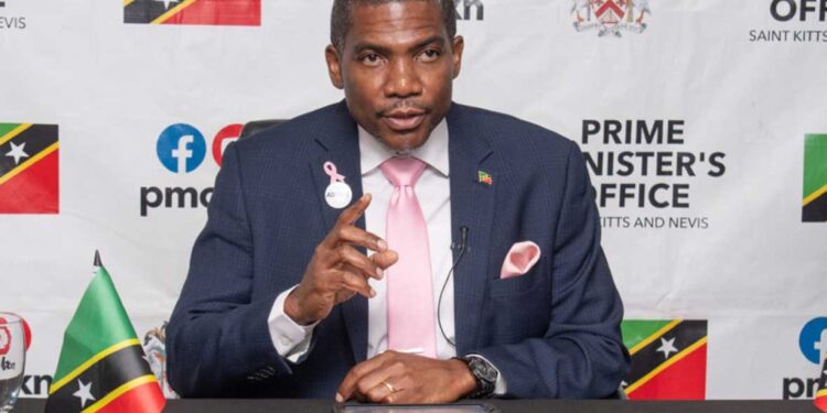 Dr. Terrence Drew, Prime Minister of St. Kitts and Nevis and CARICOM Chairman.