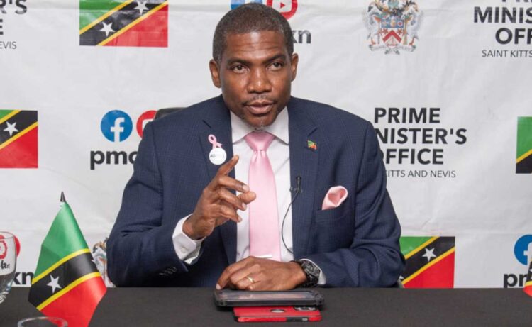 Dr. Terrence Drew, Prime Minister of St. Kitts and Nevis and CARICOM Chairman.
