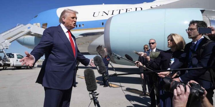 US President Donald Trump