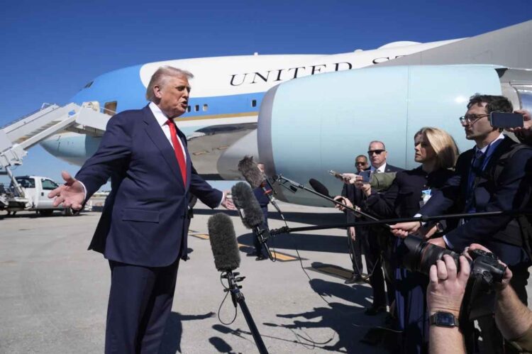 US President Donald Trump
