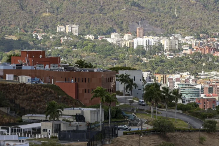 The U.S. Embassy in Caracas. The new head of the United States diplomatic mission for Venezuela, Laura Dogu, arrived in the city Saturday.Pedro Mattey / AFP - Getty Images