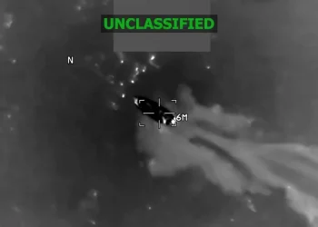 The US military conducted a strike against an alleged drug-trafficking boat on Friday, February 13, killing three people, according to US Southern Command.
US Southern Command via CNN Newsource