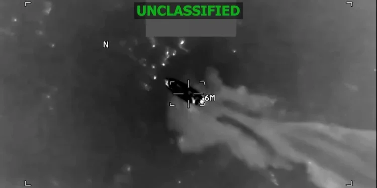 The US military conducted a strike against an alleged drug-trafficking boat on Friday, February 13, killing three people, according to US Southern Command.

US Southern Command via CNN Newsource