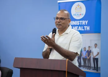 Minister of Health, Dr Frank Anthony