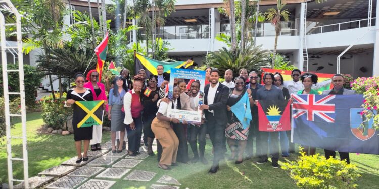 Caribbean youth gather on Day 1 of the conference in Kingston, Jamaica. Photo Credit - Jelaanye Williams, CYCC