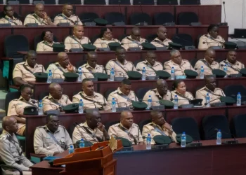Members of the Guyana Prison Service