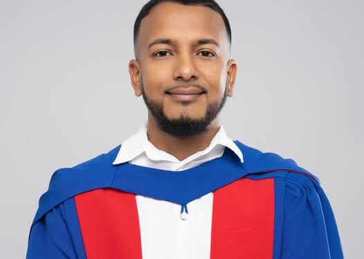 Dr Mark Ram, Senior Lecturer at the University of Guyana