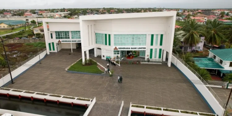 New Demerara Bank branch at Beterverwagting