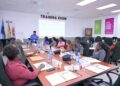 GGMC employees and others on training at the GNBS