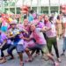 Flashback: A scene from Holi, also called Phagwah, celebrations in 2017 (Guyana Chronicle)
