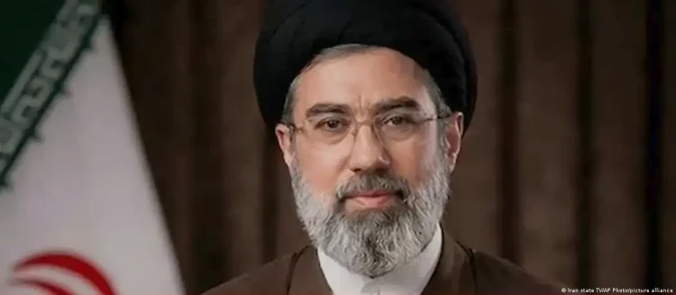 Mojtaba Khamenei has largely kept a low profile and never held public officeImage: Iran state TV/AP Photo/picture alliance