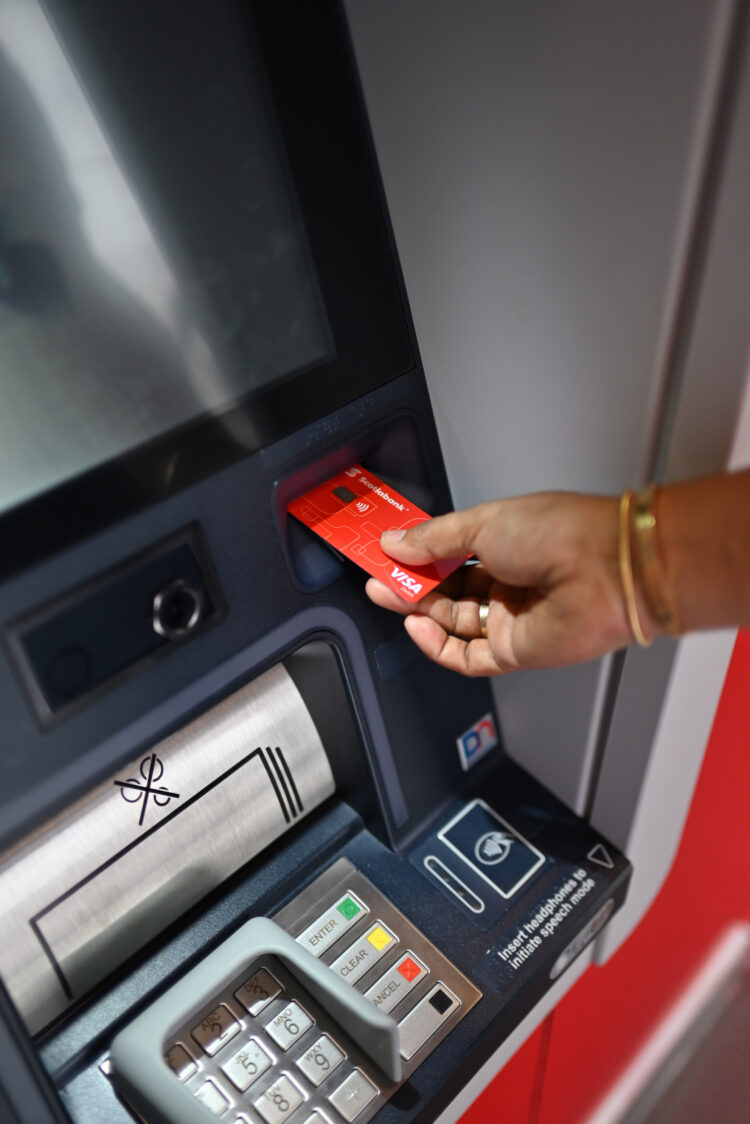 Scotiabank Guyana’s new Intelligent Deposit Machines enable envelope-free deposits and many other transactions.