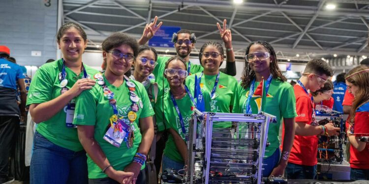 Guyana 2023 All Girls First Global Robotics Team