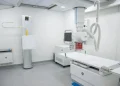 The new Digital X-Ray system commissioned at the Kumaka District Hospital in Region One