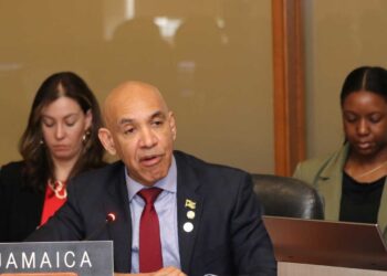 Jamaica's Ambassador to the Organisation of American States Major General (Ret’d) Ambassador Antony Anderson.
