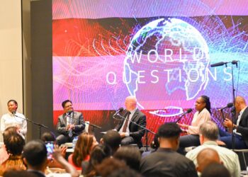 BBC World Questions (Minister Ashni Singh photo)
