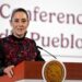 Mexican President Claudia Sheinbaum speaks during a news conference in Mexico City, Mexico | Alfredo Estralla/AFP via Getty Images