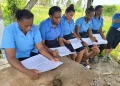 Female prisoners undergoing training (DPI photo)