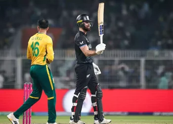 Finn Allen's century came off just 33 balls. © Getty
