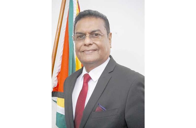Speaker of the National Assembly, Manzoor Nadir (Guyana Chronicle photo)