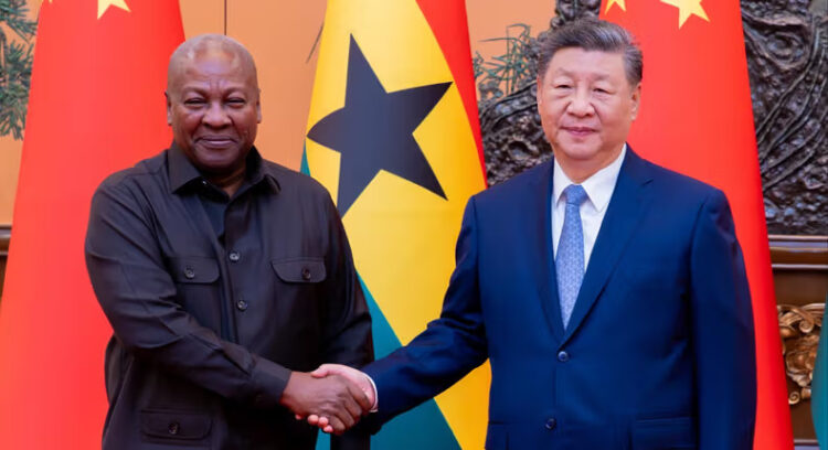 L-R: Ghana’s President John Mahama and China's President Xi Jinping. Ghana’s Trade Minister Elizabeth Ofosu-Adjare signals progress as Accra and Beijing move toward a zero tariff trade agreement aimed at boosting exports and jobs.