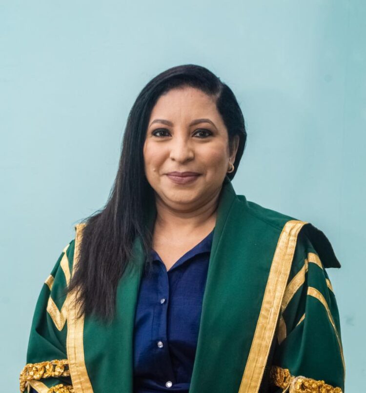Professor Paloma Mohamed-Martin Vice Chancellor of the University of Guyana