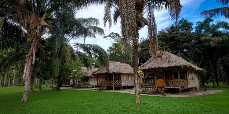 Eco-lodges at Rewa, Region Nine (DPI photo)