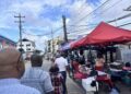 Vendors in front of Georgetown Public Hospital (City Hall photo)