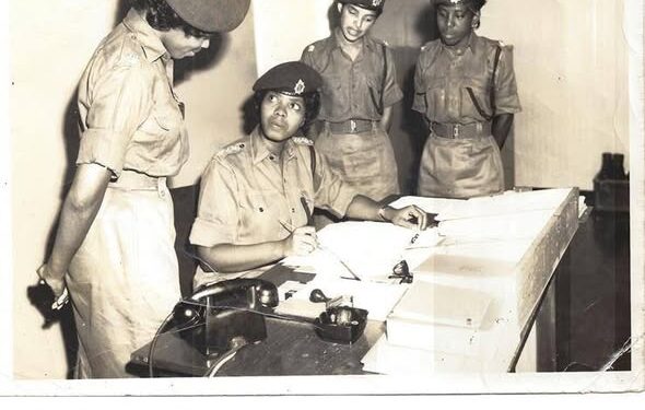 The four women that formed the Women's Army Corps (WAC)
